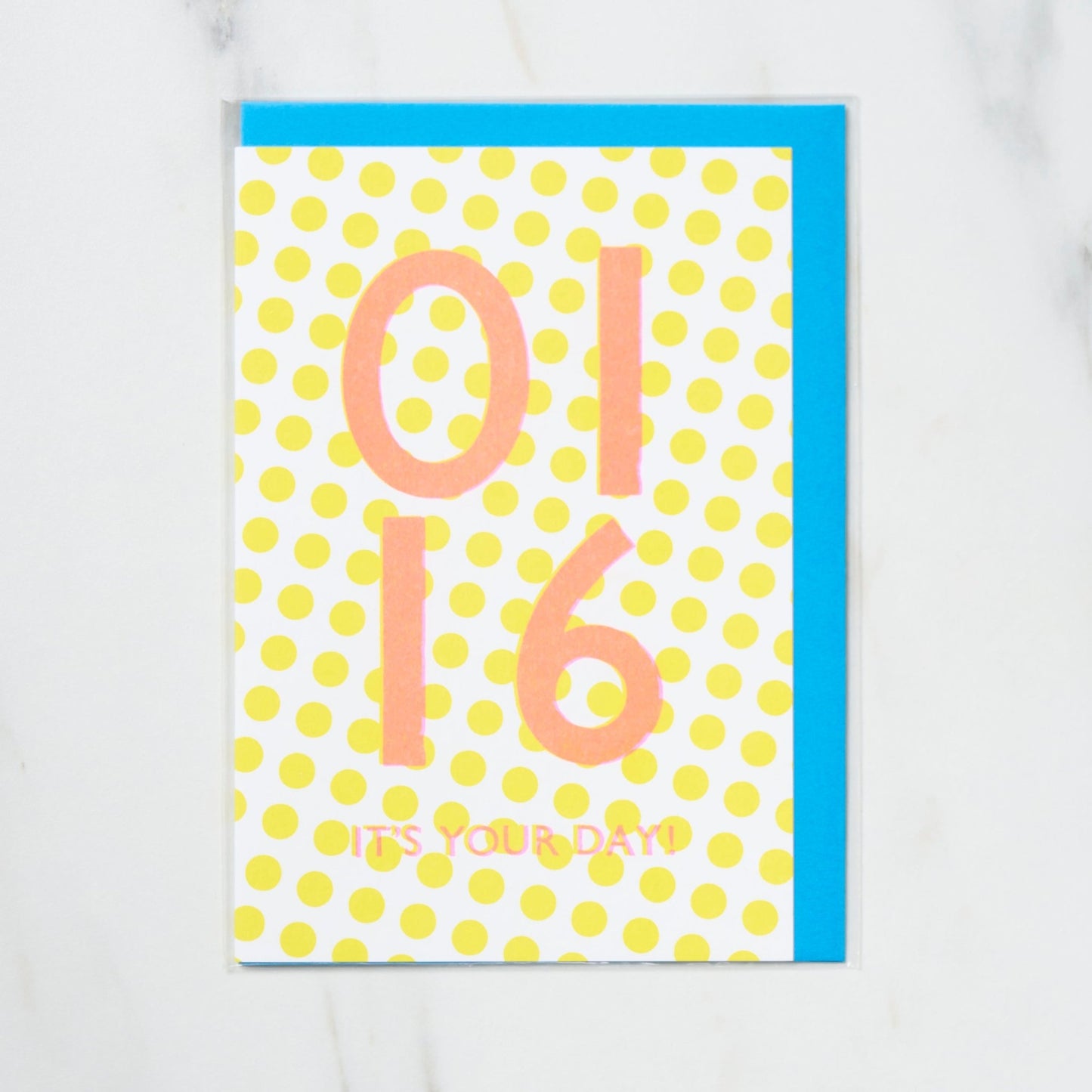 365 Find Your Day Card JANUARY / Letterpress Letter