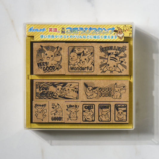 Pokémon Gohobi Stamp Set English ver / BEVERLY