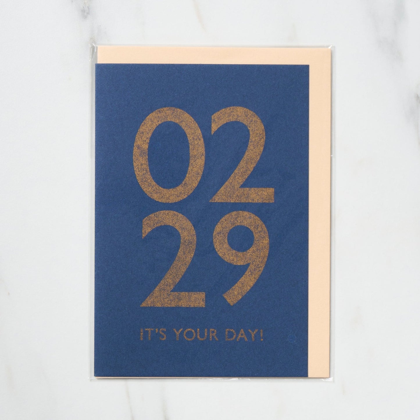365 Find Your Day Card FEBRUARY / Letterpress Letter