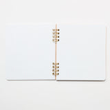 STUDY HOLIC Ring Notebook Square / GreenFlash
