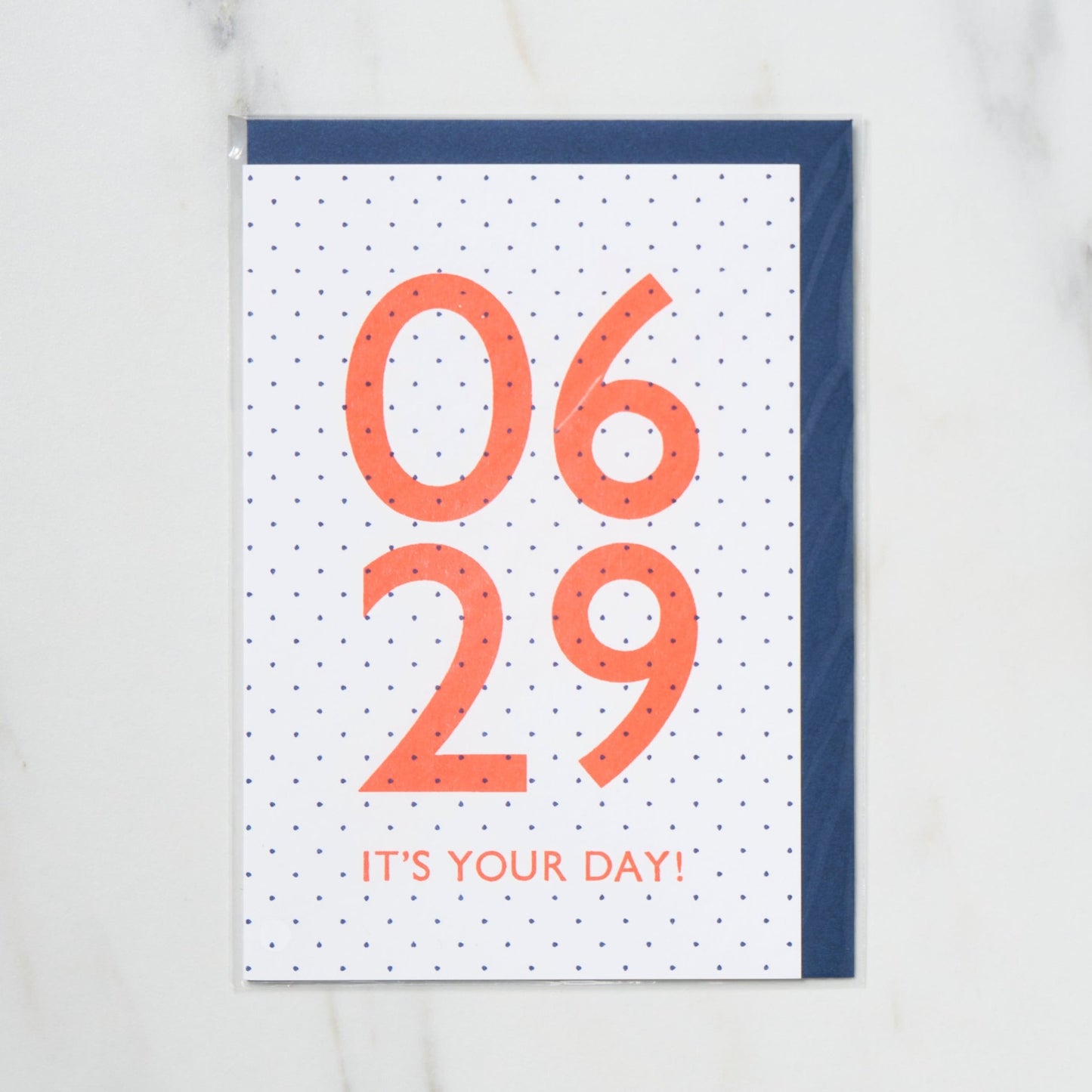 365 Find Your Day Card JUNE / Letterpress Letter