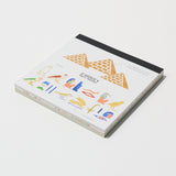 STUDY HOLIC Memo Pad Square / GreenFlash