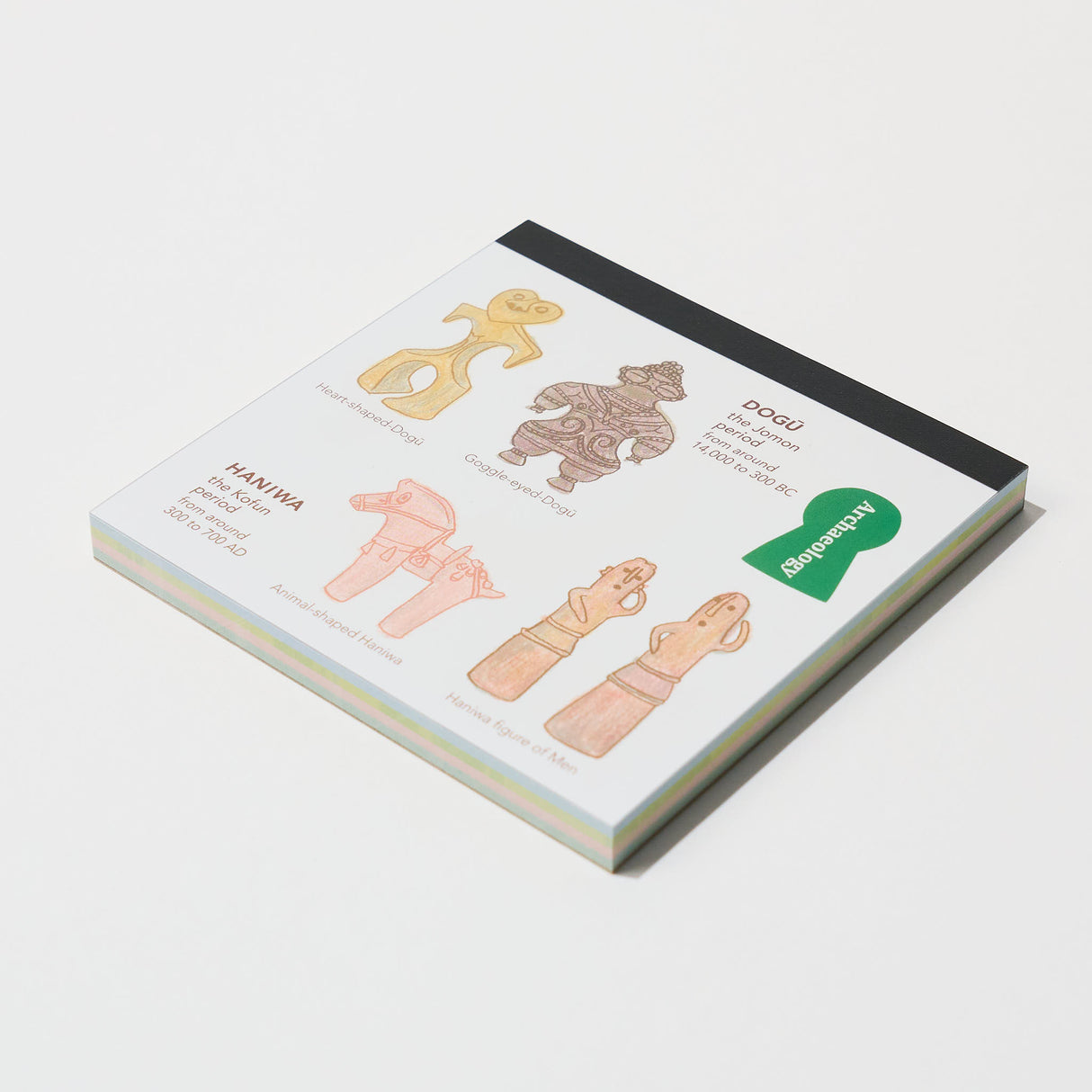 STUDY HOLIC Memo Pad Square / GreenFlash