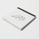 Animal Series Square Memo Pad / GreenFlash