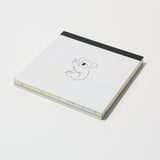 Animal Series Square Memo Pad / GreenFlash