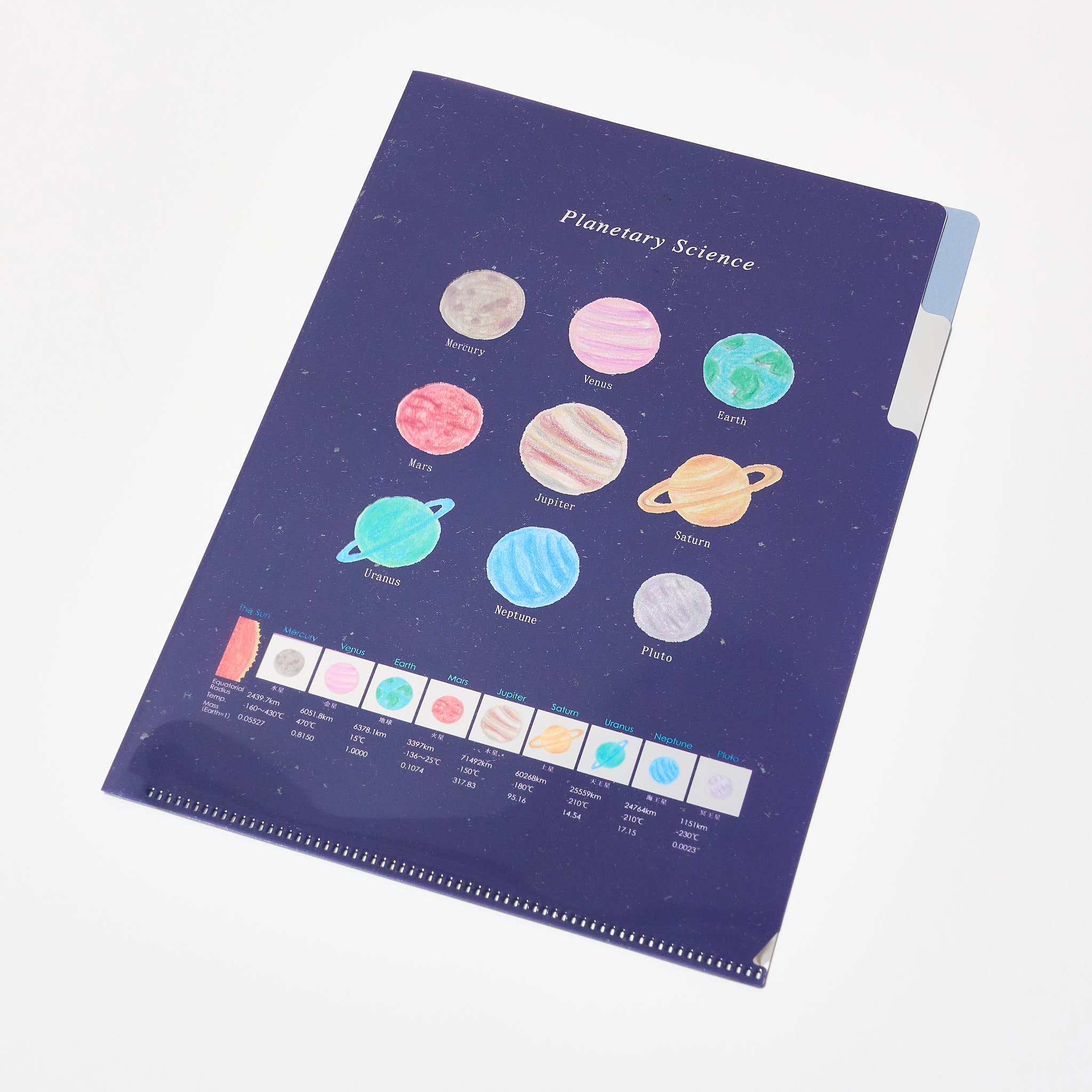 STUDY HOLIC A5 Pocket Clear File Folder / GreenFlash – bungu