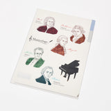 STUDY HOLIC A5 Pocket Clear File Folder / GreenFlash