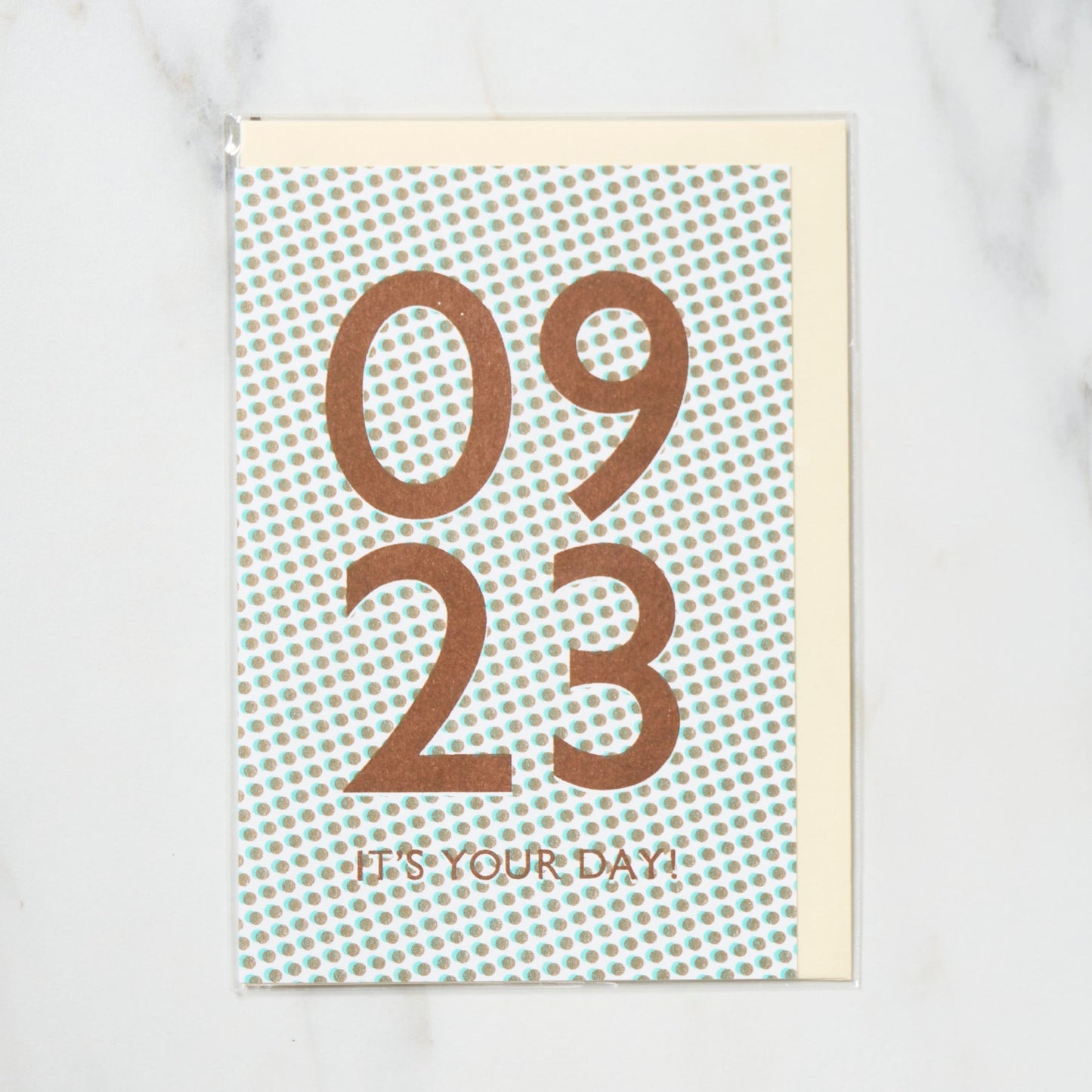 365 Find Your Day Card SEPTEMBER / Letterpress Letter