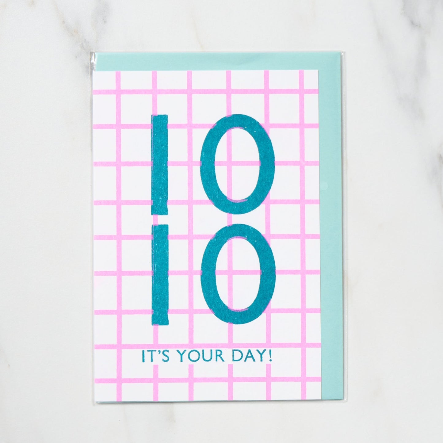 365 Find Your Day Card OCTOBER / Letterpress Letter