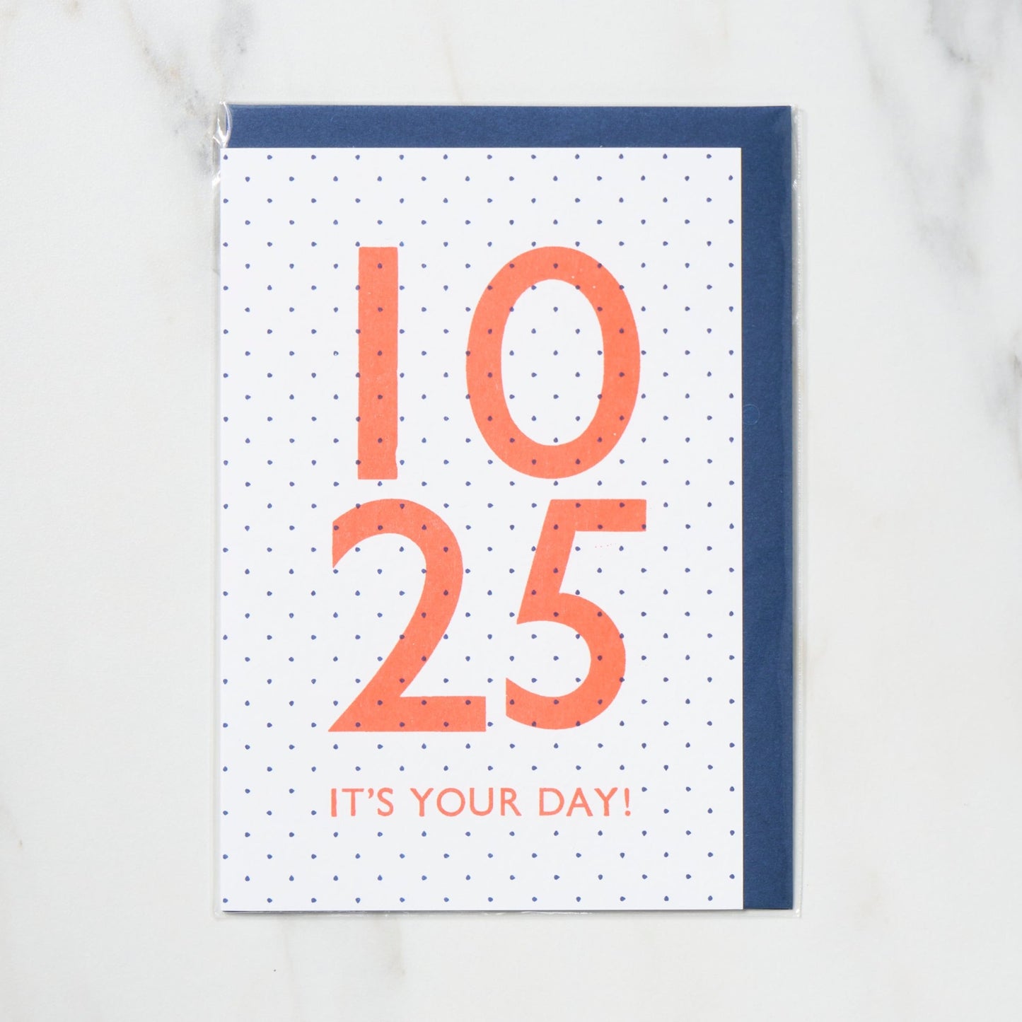 365 Find Your Day Card OCTOBER / Letterpress Letter
