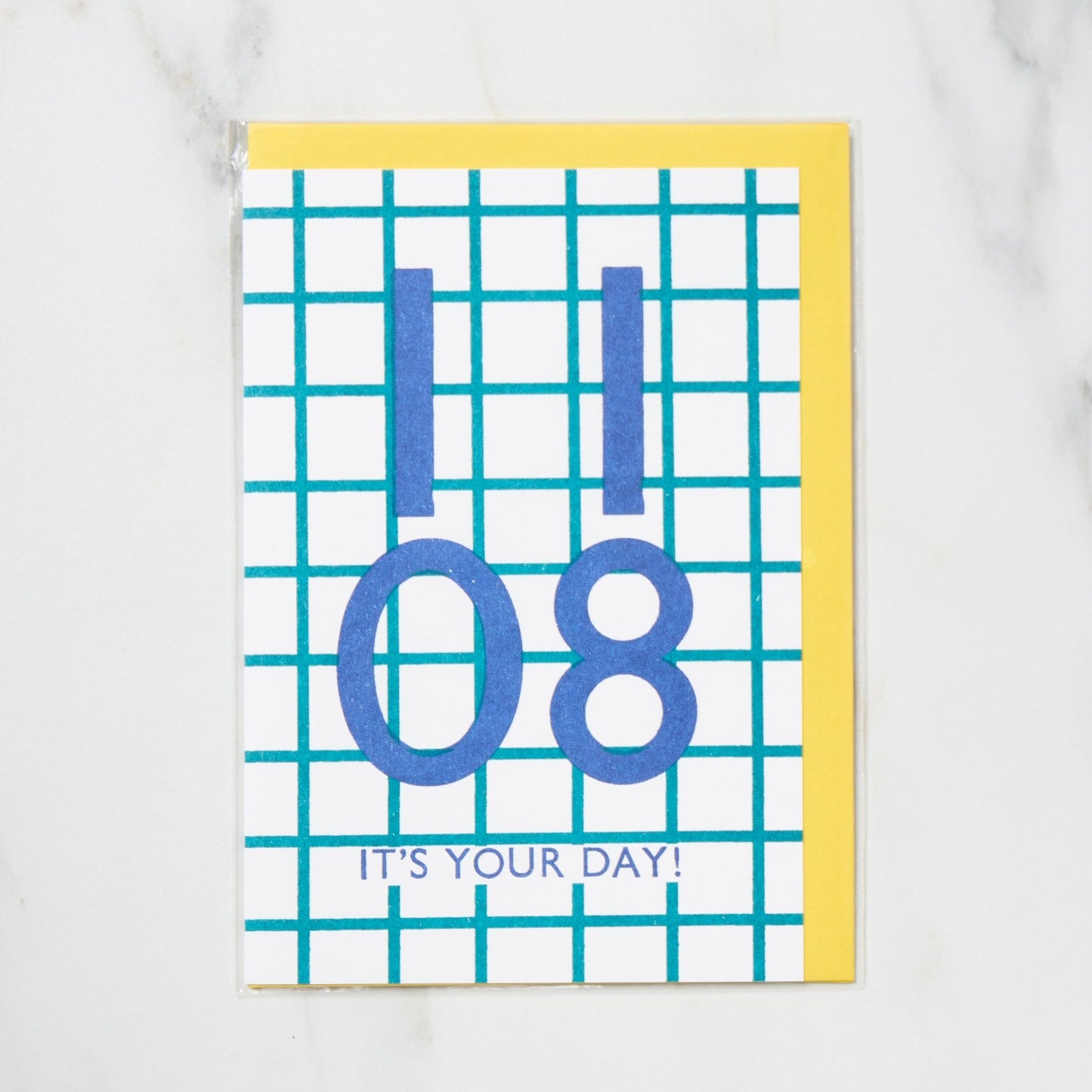 365 Find Your Day Card NOVEMBER / Letterpress Letter