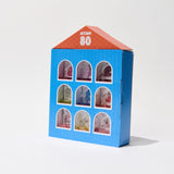 [Limited] Moomin 80th Anniversary Acrylic Stand Stamp Collection BOX / FUTABA