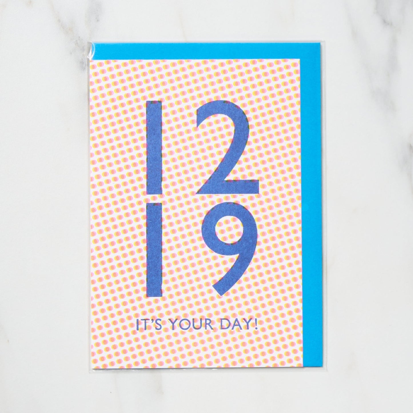 365 Find Your Day Card DECEMBER / Letterpress Letter