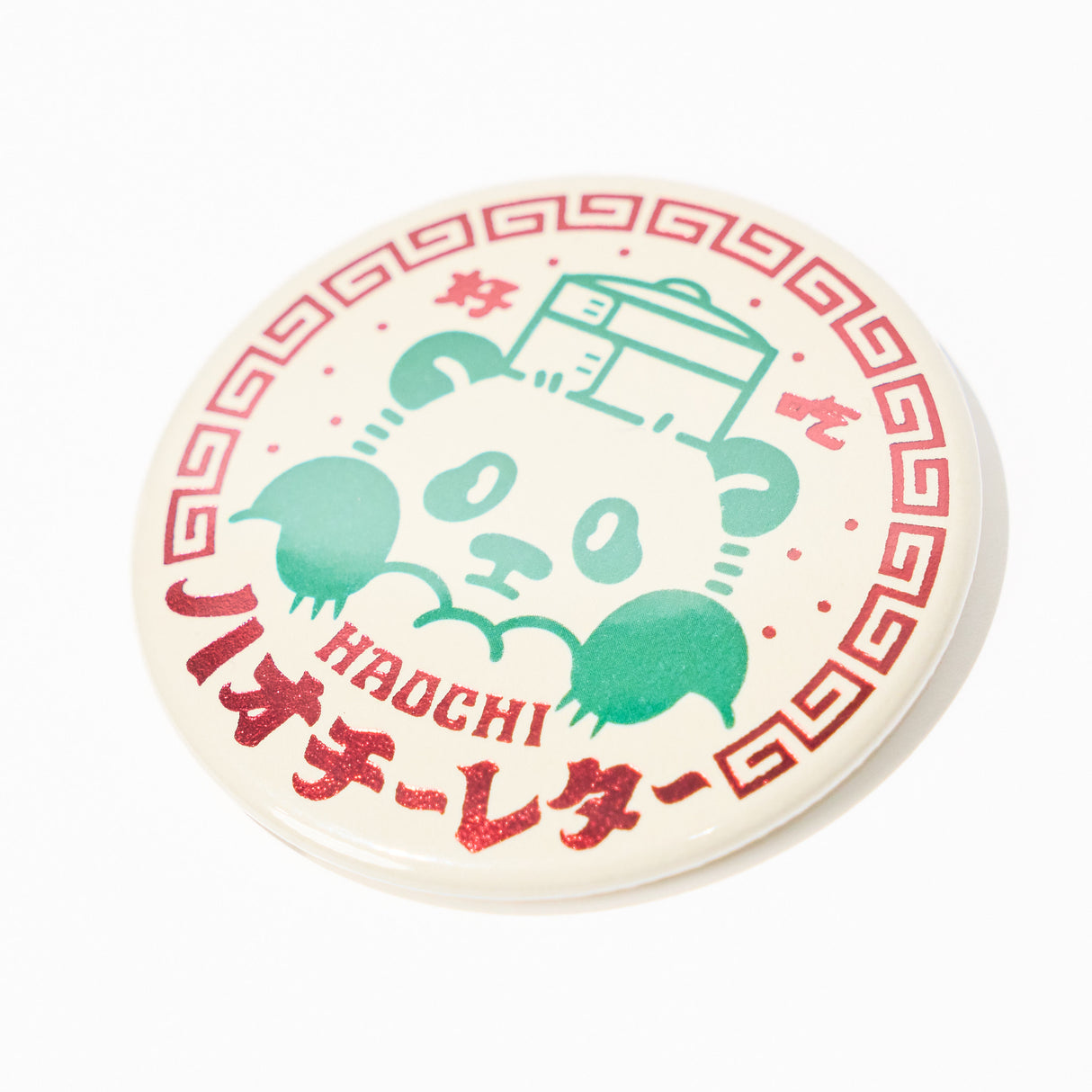 ROKKAKU x ob1toy Retro Post Foil-Stamped Badge / ROKKAKU
