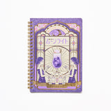 ROKKAKU × ob1toy Retro Post Foil-Stamped B6 Ring Notebook / ROKKAKU