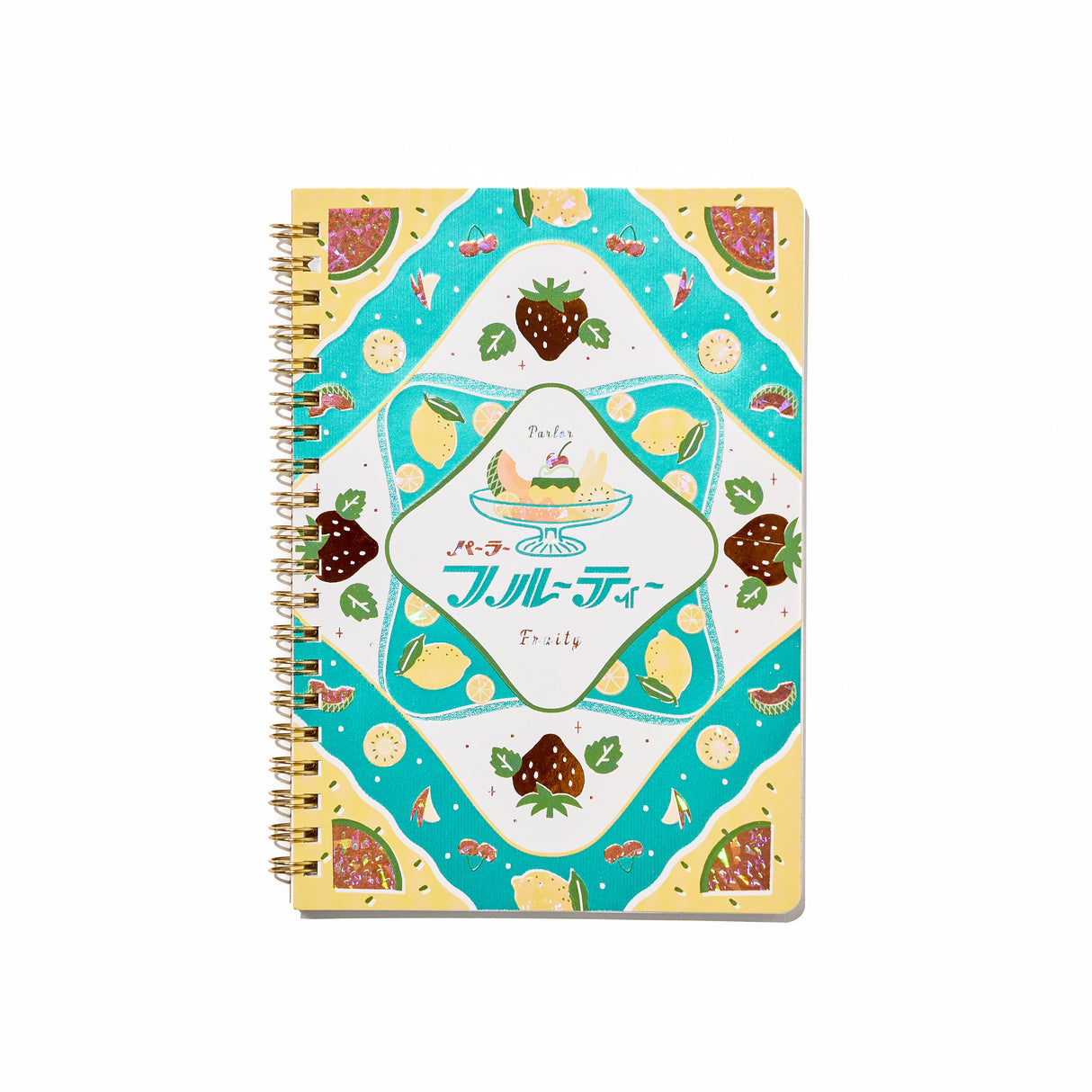 ROKKAKU × ob1toy Retro Post Foil-Stamped B6 Ring Notebook / ROKKAKU