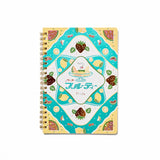 ROKKAKU × ob1toy Retro Post Foil-Stamped B6 Ring Notebook / ROKKAKU