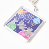 ROKKAKU x ob1toy Travel Bear Foil-Stamped Acrylic Key Chain / ROKKAKU