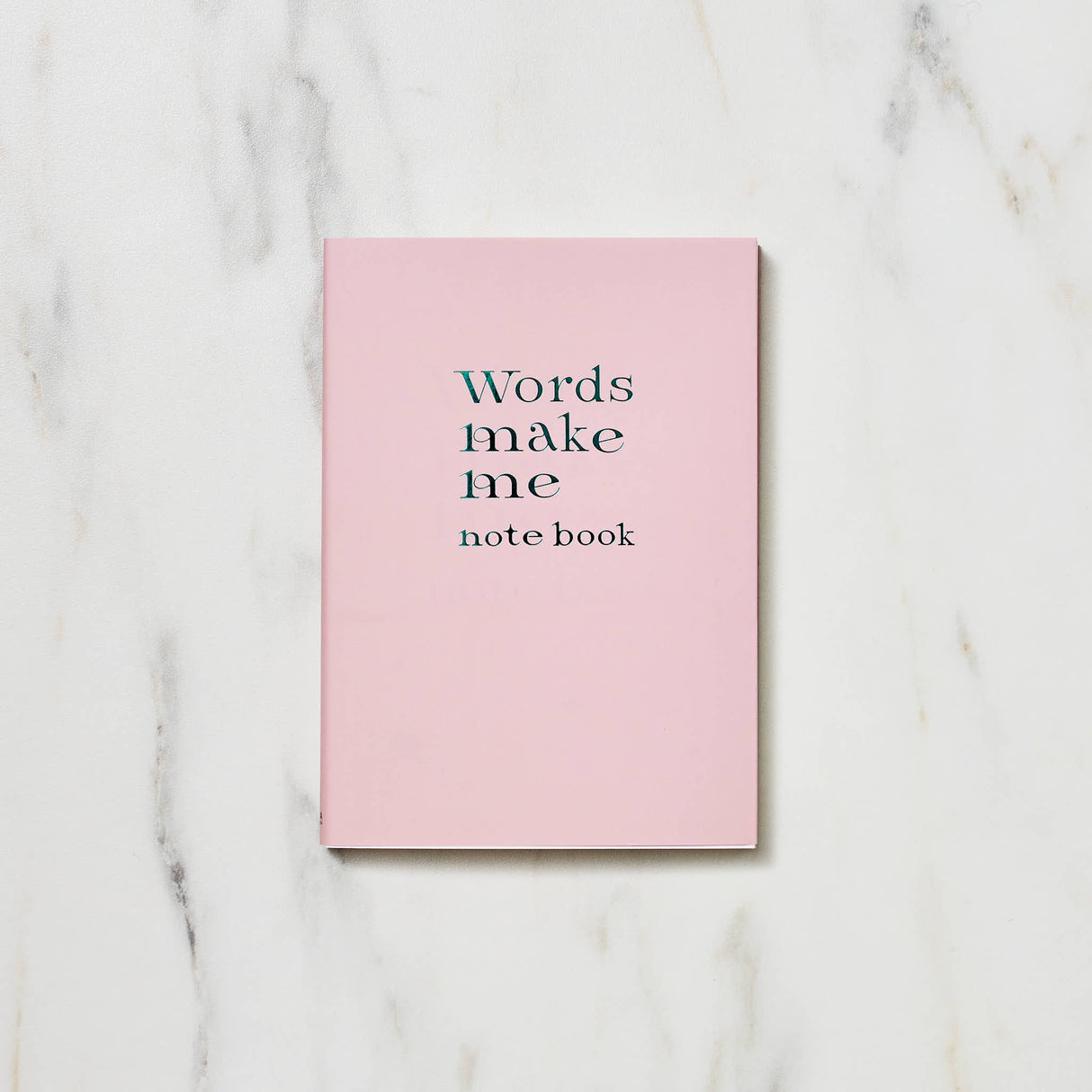 "Words Make Me" Notebook / Iroha