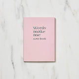 "Words Make Me" Notebook / Iroha