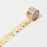 mt Peanuts Encyclopedia 30mm Masking Tape / Kamoi Kakoshi