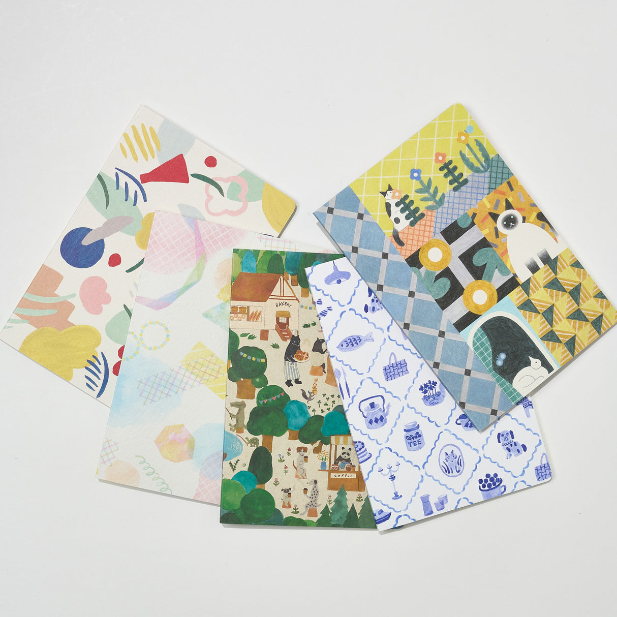 Yuru Log B6 Illustrated Notebook / MIDORI