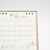 Cat Ring Desk Calendar 2027 / MIDORI
