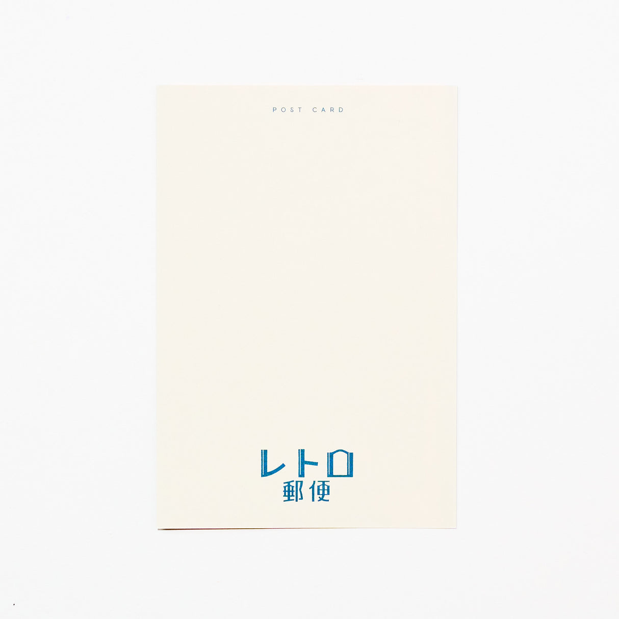 ROKKAKU x ob1toy Retro Postal Foil-Stamped Postcard / ROKKAKU