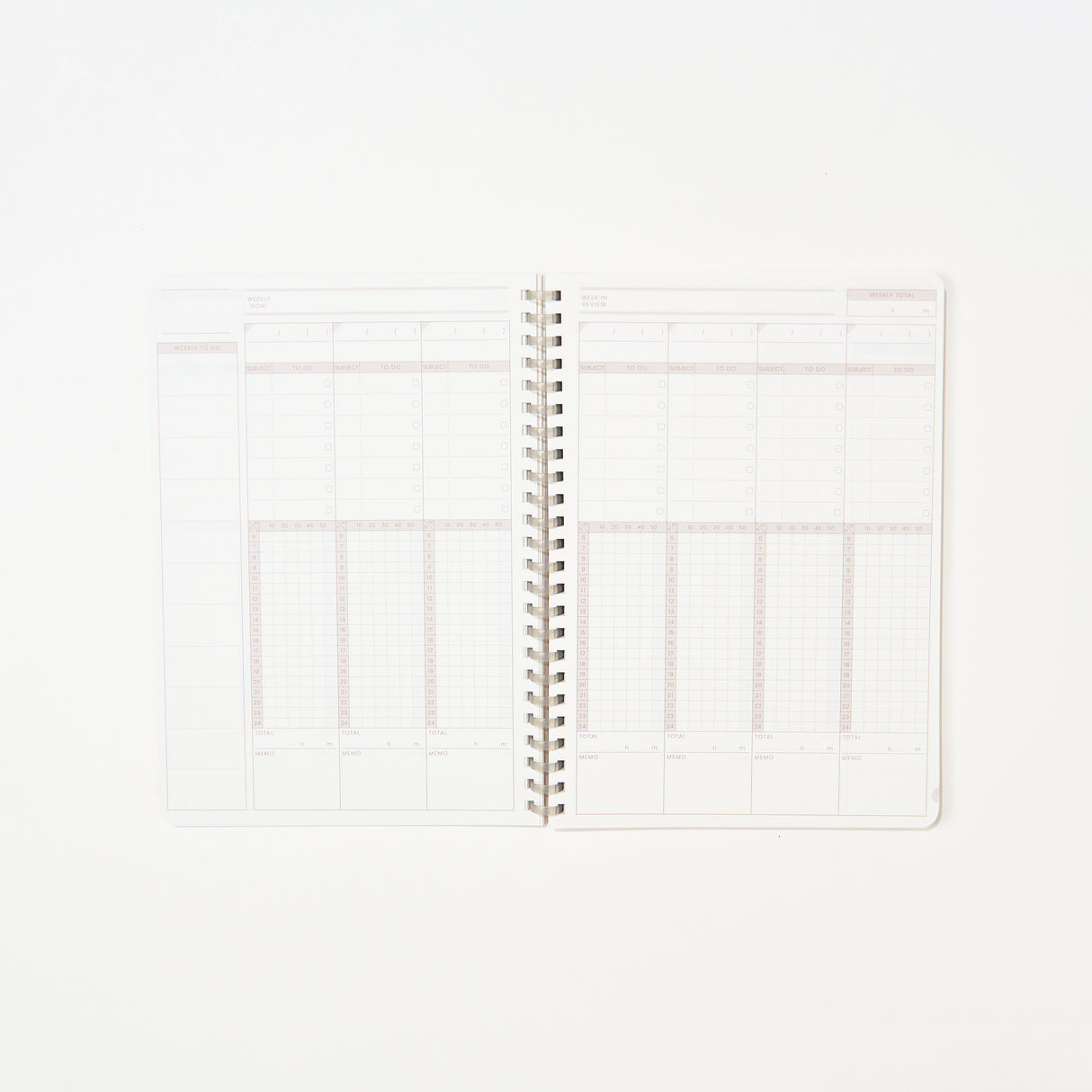 Campus Yearly Study Planner A5 / KOKUYO