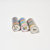 Miki Tamura Chigiri-e Masking Tape 6-Roll Set / SAIEN
