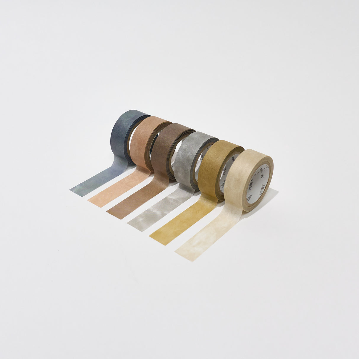 Miki Tamura Chigiri-e Masking Tape 6-Roll Set / SAIEN