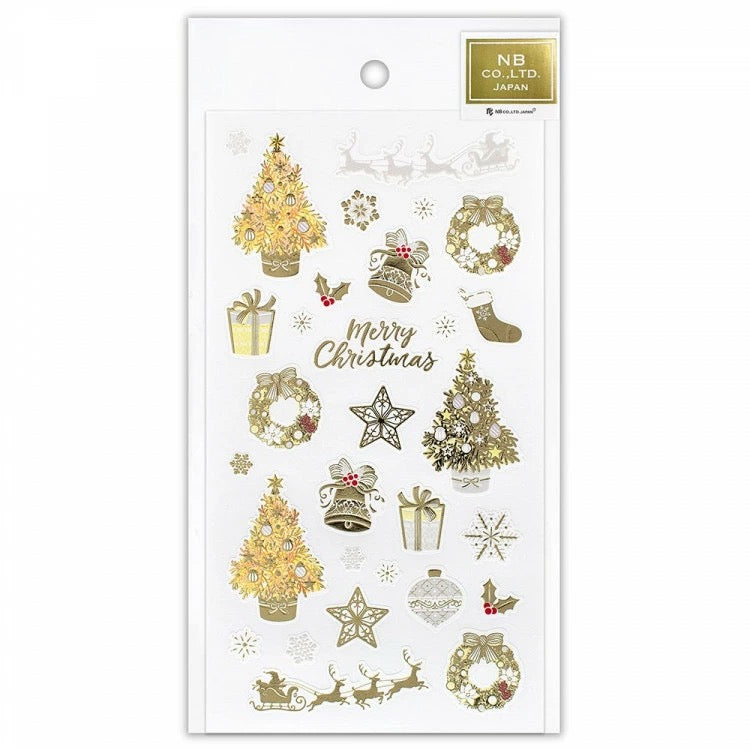 Pearl Seal Christmas Stickers / NB