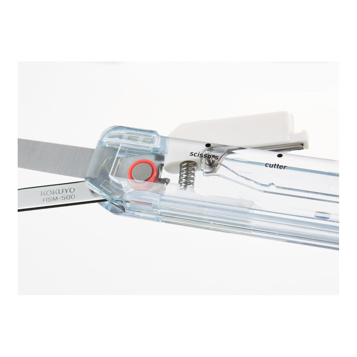 Hakoake 2-Way Portable Scissors Transparent Mechanism / KOKUYO