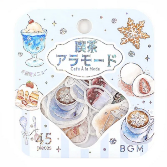 BGM Foil Stamping Winter Stickers / Background Music