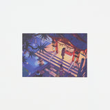 "A Quiet New Years" Washi Postcard by Alithia / Bungu - bungu
