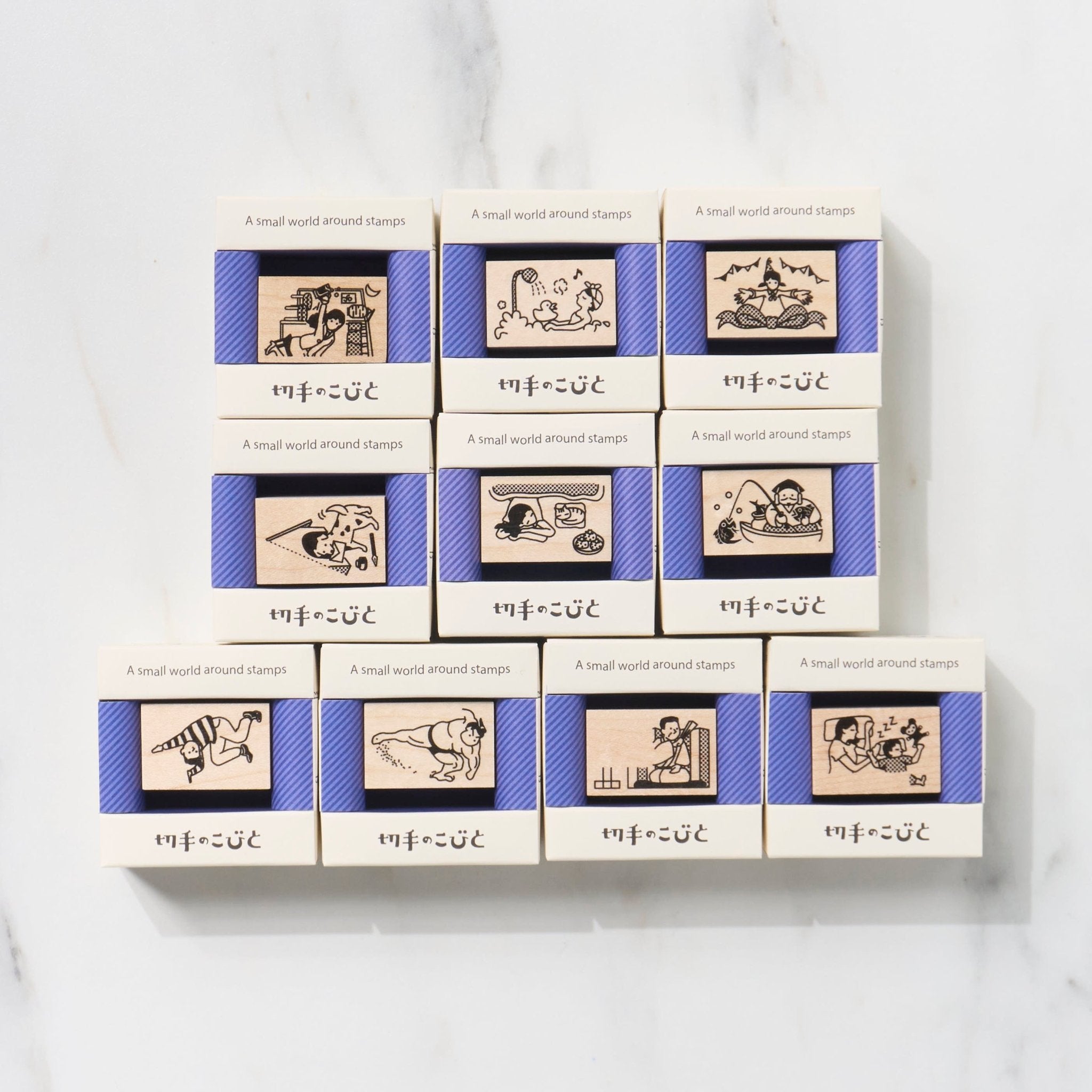 A Small World Around Stamps First Series / Kitte No Kobito – bungu