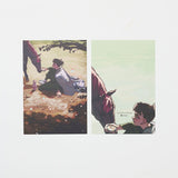 "A Toast to the New Year" Washi Postcard by Nitnglll / Bungu - bungu