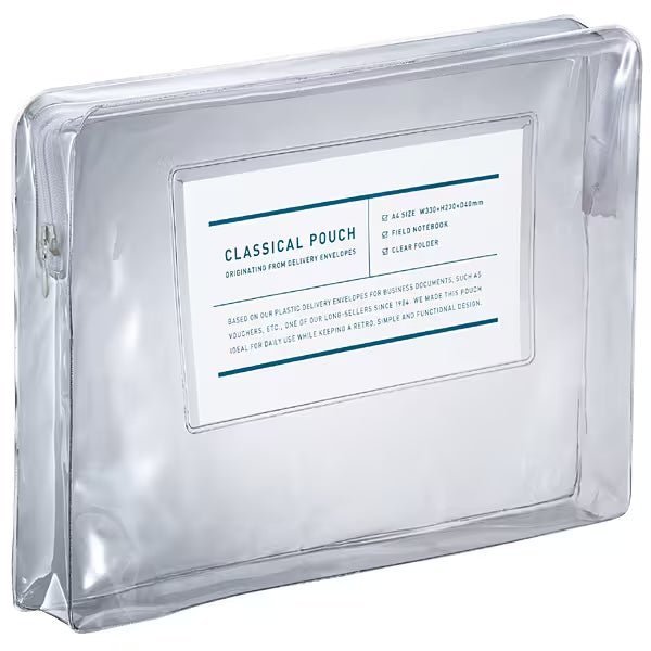 Clear A4 Classical Pouch