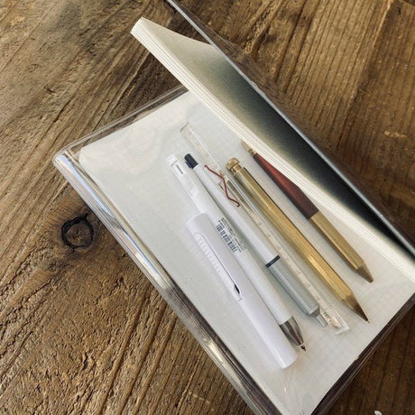A5 Large - Capacity Skeleton Notebook Cover / nouto - bungu