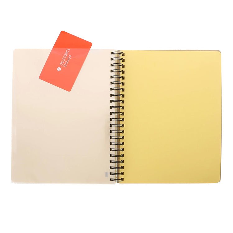 A5 - Size Memo Notebook with Pockets / Rollbahn - bungu