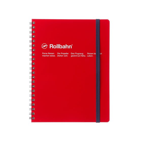 A5 - Size Memo Notebook with Pockets / Rollbahn - bungu