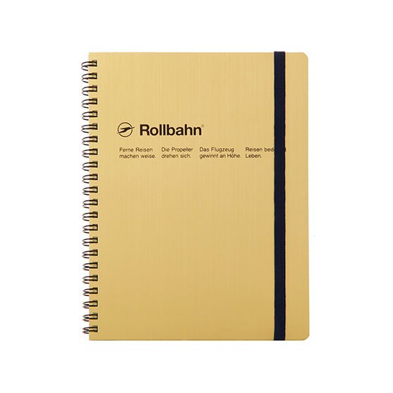 A5 - Size Memo Notebook with Pockets / Rollbahn - bungu