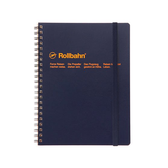 A5 - Size Memo Notebook with Pockets / Rollbahn - bungu