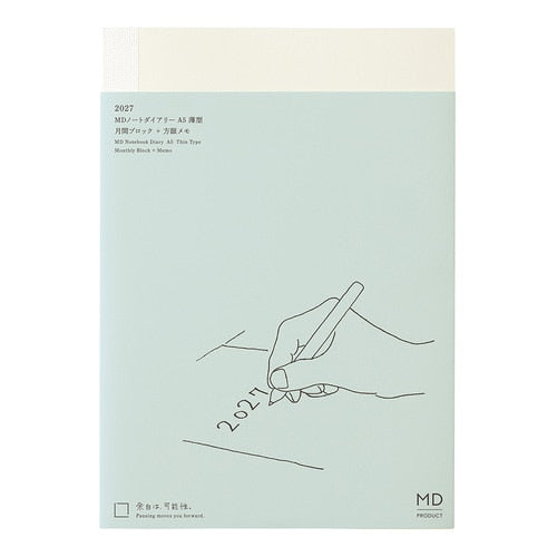 MD Notebook Diary Slim 2027 / MD PRODUCT