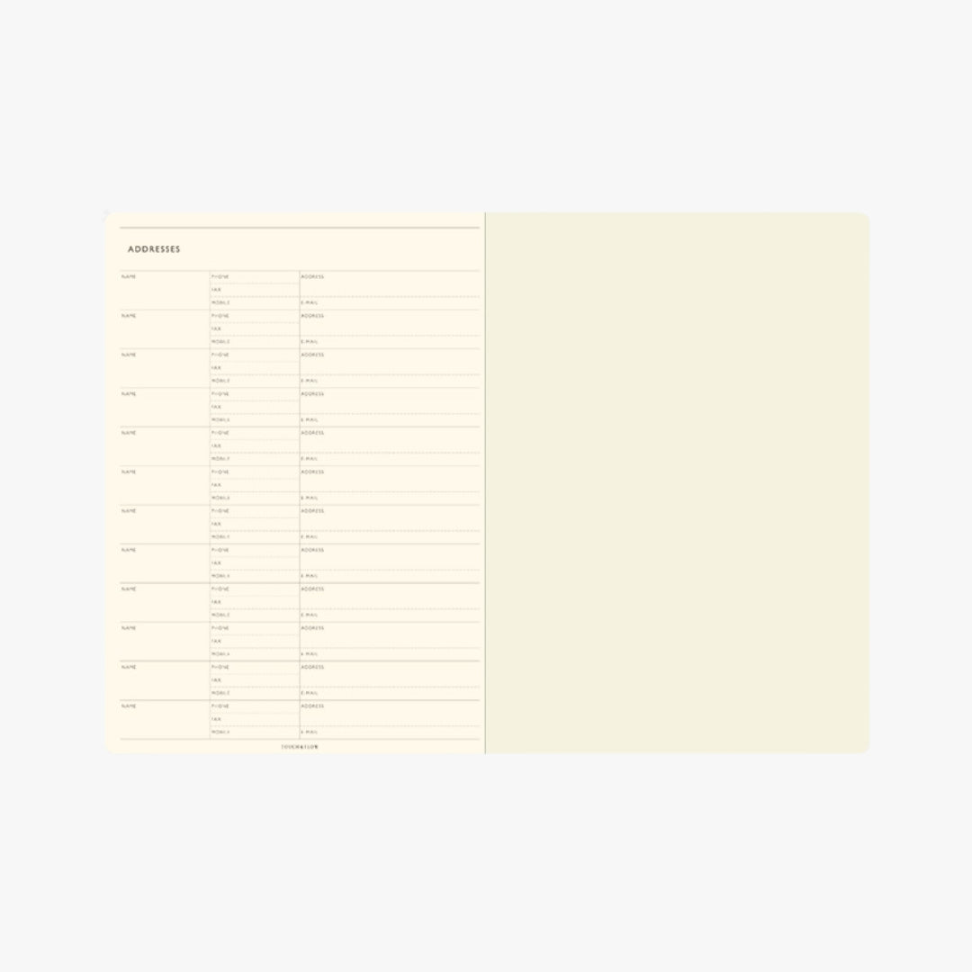 TODAY Monthly Block Planner 2027 / TOUCH & FLOW