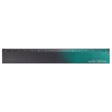 A6063 Iridescent Aluminum Ruler 15cm Yellow Knife / Luddite - bungu