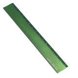 A6063 Iridescent Aluminum Ruler 15cm Yellow Knife / Luddite - bungu