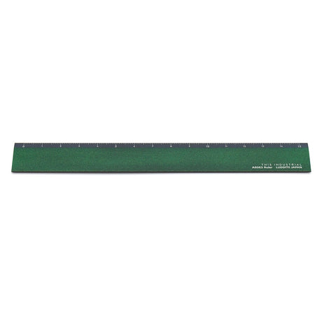A6063 Iridescent Aluminum Ruler 15cm Yellow Knife / Luddite - bungu
