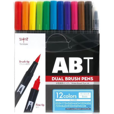 ABT Dual Brush Pen Color Sets / Tombow - bungu