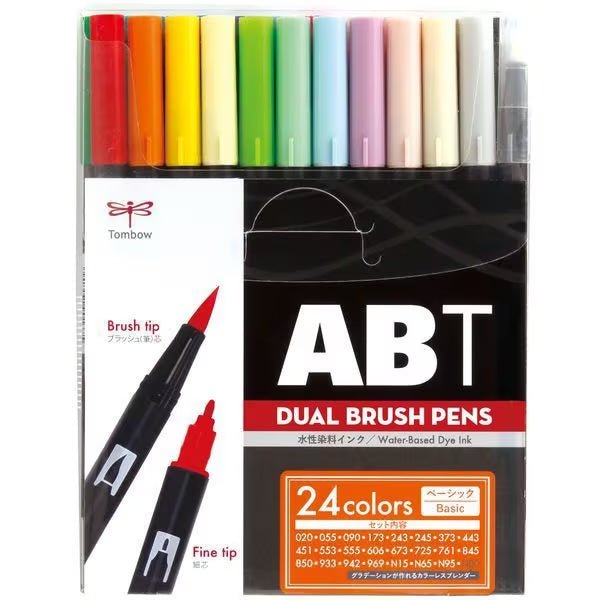 ABT Dual Brush Pen Color Sets / Tombow - bungu